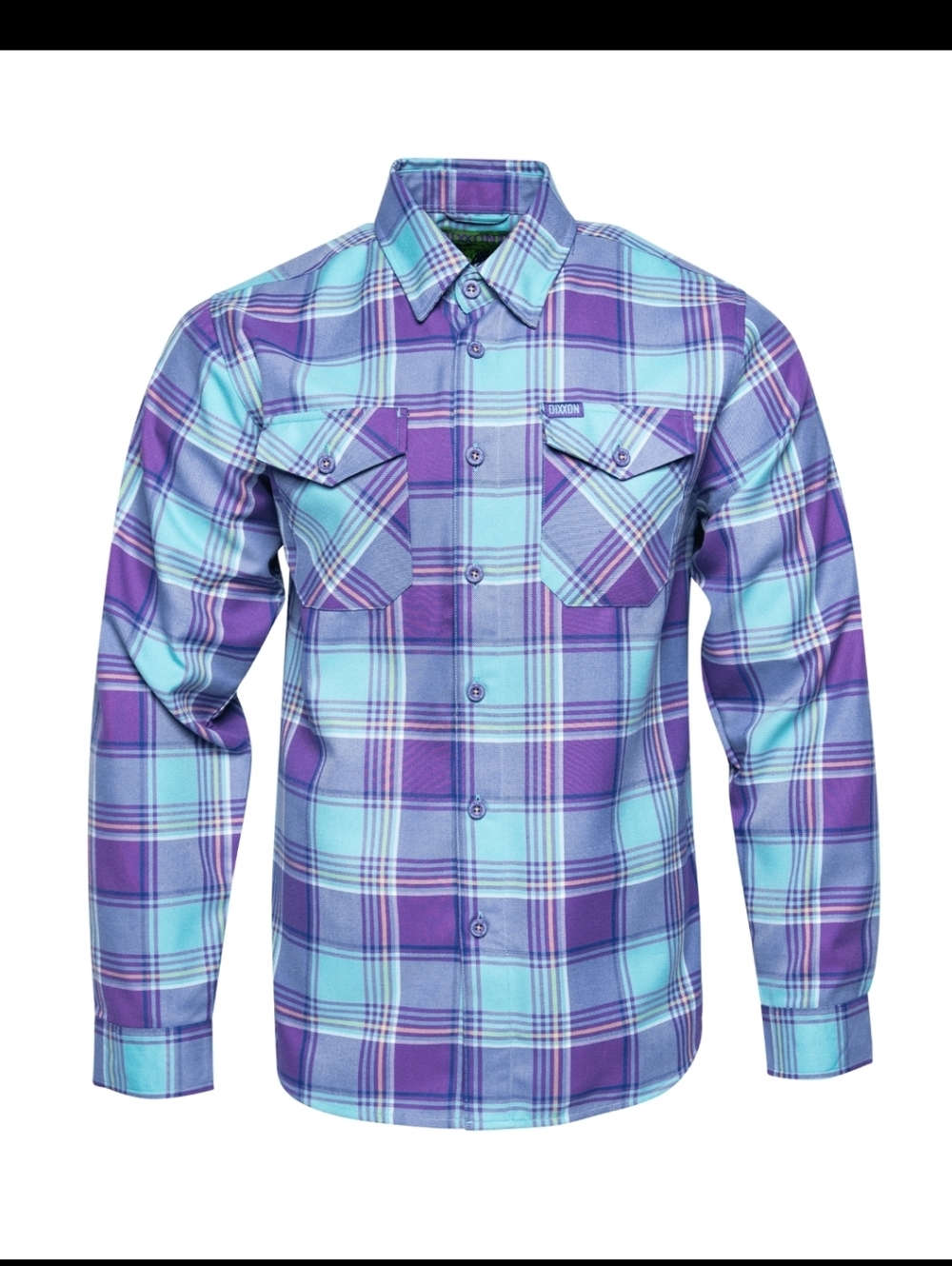 Dixxon Flannel Co Mens XL Redeemer Long Sleeve Easter Purple Blue